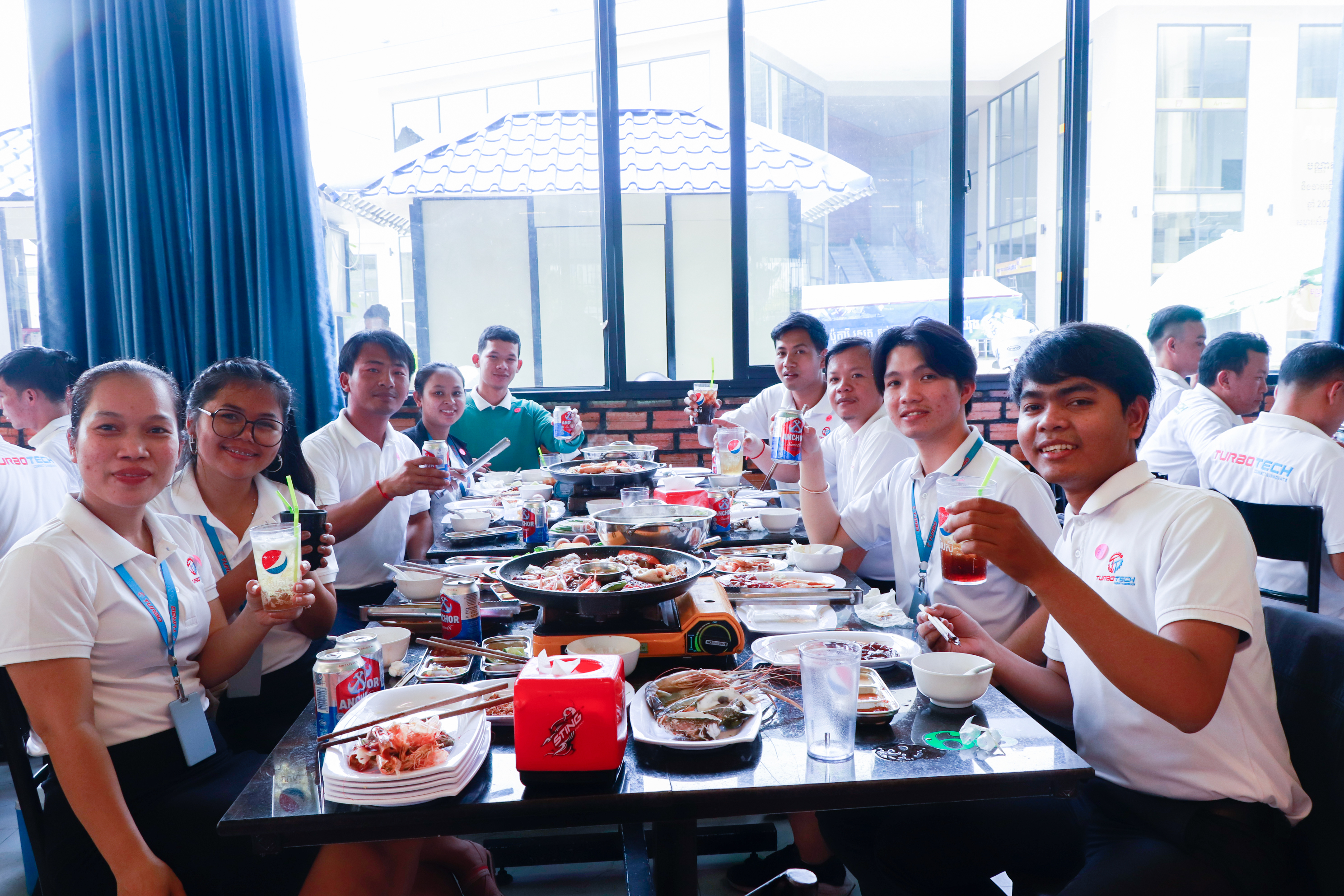 Team Developer, Team NOC, Team Finance